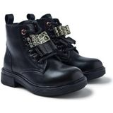 Gioseppo - Revere - Leren Enkellaarsjes - Luipaardprint - Platform Hoogte 3 cm