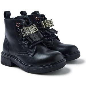 Gioseppo - Revere - Leren Enkellaarsjes - Luipaardprint - Platform Hoogte 3 cm