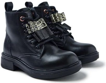 Gioseppo - Revere - Leren Enkellaarsjes - Luipaardprint - Platform Hoogte 3 cm