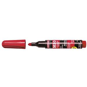 Stanger 710193 Permanent Marker M20 Bullet, rood