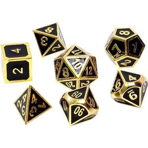 REBEL RPG bone set - Metaal - Reliëf zwart goud