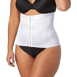 Maidenform Take Inches Off – taille-nipper, hoge taille, platte buik, dames, wit (wit), M