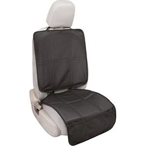 EZIMOOV - Bescherming voor autostoelen + organizer, bekleding voor achter en rug, kinderautostoel, gemaakt in rpet verpakking recyclebaar