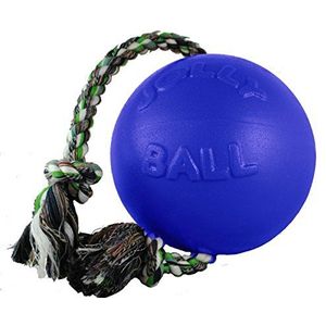 Horsemen's Pride Romp-n-Roll Jolly Ball, 6-Inch, Blauw