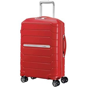 Samsonite Flux Spinner 55/20 Uitbreidbare handbagage, rood (red), S (55 cm-44L), Koffer