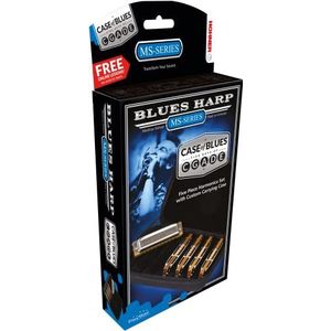 HOHNER Blues Harp MS, C/D/E/G/A, 5-pack