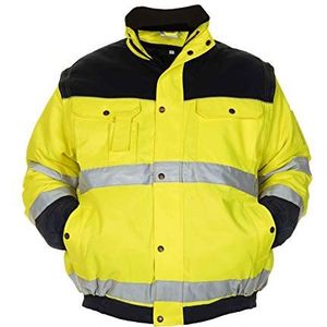 Hydrowear 047501 Luik 3 in 1 Pilot Jack, Bever, 50% Polyester/50% Katoen, X-Large Mate, Geel/Navy