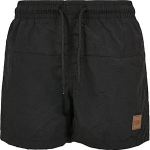 Urban Classics Heren Boys Block Swim Shorts Zwembroek, zwart, XXL