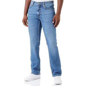 MUSTANG Heren Style Tramper Straight Jeans, middenblauw 684, 44W x 34L