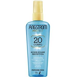Angstrom SPF 20 Zonweringswater met fotostabiele UVA/UVB-zonnefilter, zonnespray met vocht en ontsteking, water- en zweetbestendig, dermatologisch getest, 140 ml