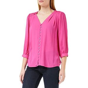 Peppercorn Danea blouse met 3/4 mouwen | roze blouses voor dames VK | lente dames tops | maat XS