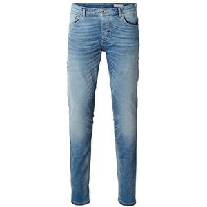 SELECTED HOMME Heren jeansbroek, blauw (light blue denim), 33W x 32L