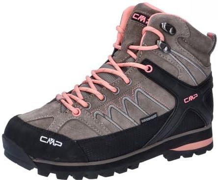 CMP Moon Mid Wmn Trekking Shoe WP, Woestijn, 37 dames, EU, Woestijn, 37 EU