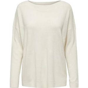 ONLY Onlamalia LS boatneck CC KNT pullover, cloud dancer, XS