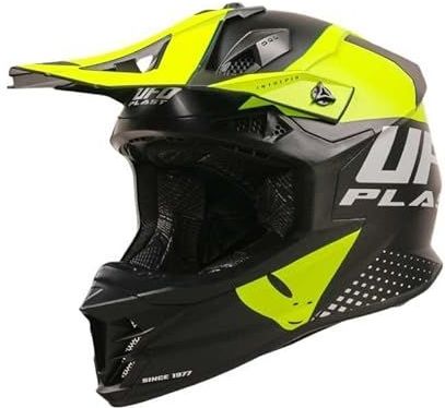 Ufo - Intrepid - Offroadhelm - Zwart - Kunststof