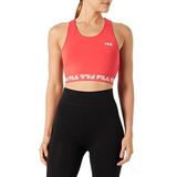 FILA Dames Savannah Taped Sport Top, Cayenne, L, cayenne, L