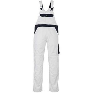 Mascot Tuinbroek ""Milano"", maat L90cm/C42, 1 stuk, wit/marineblauw, 00969-430-61-90C42