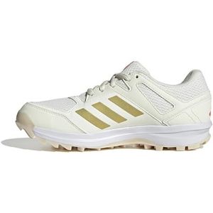Adidas - Fabela Rise - Hockeyschoenen - Wit - Lichtgewicht - Rubberen zool