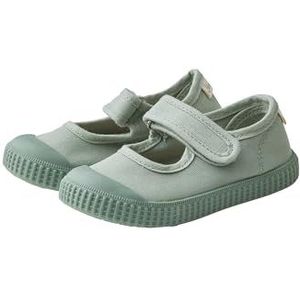 Sterntaler Uniseks lage schoen voor kinderen, effen slippers, steengroen, 29 EU
