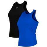 HUGO - Blue Tanktop - Set van 2 - Elastische Katoenkwaliteit