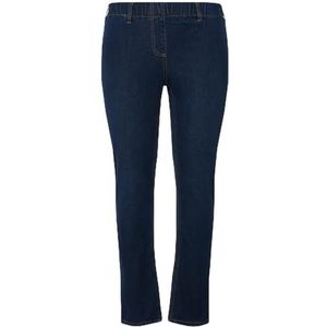 Ulla Popken Dames jeggings denim, Sienna broek, Denim Blauw, 32W x 30L