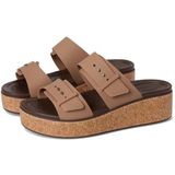 Crocs - Brooklyn Cork Buckle - Sandalen - Milk Chocolate - Matlite