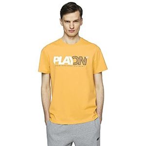 4F Unisex Volwassen Nosh4-tsm004-27m_m T-shirt, grijs, S kort