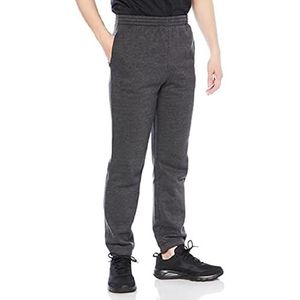 Amazon Essentials Men's Fleece joggingbroek met gesloten manchetten (verkrijgbaar in grote en lange maten), Lichtgrijs, XS