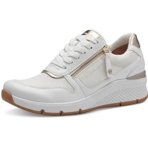 Tamaris 8-83718-42 Sneakers voor dames, wit, 40 EU breed, wit, 40 EU Breed