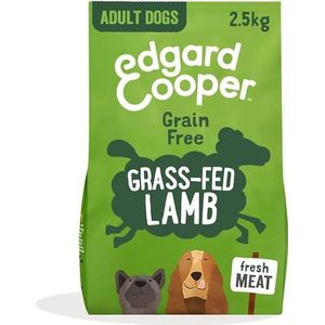 Edgard & Cooper Droog Volwassen Hondenvoer 2.5kg Verse graslam - Graanvrij en Boordevol vers vlees
