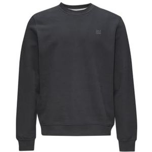 Sweatshirt - Effen - Lange Mouw - Normale Pasvorm