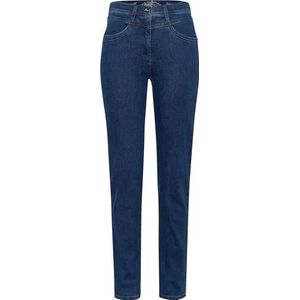 Raphaela By Brax - Model 'Laura' - Damesjeans - Rechte Pijpen - Siernaden