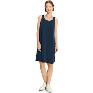 CECIL Jersey jurk, Dark Petrol Blue, S