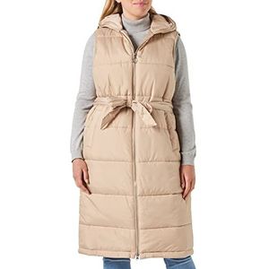 MUSTANG Dames stijl Holly Long Vest, Humus 3266, L, Humus 3266, L