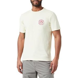 Replay T-shirt voor heren, regular fit, 645 Tuscany Yellow, M