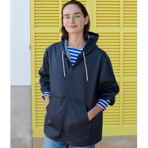 Petit Bateau - A0df5 - Gewaxt - Dames - Blauw - Met Capuchon