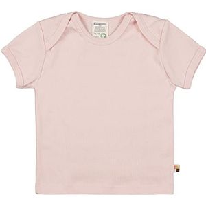 loud + proud Uniseks kinderuni, GOTS gecertificeerd T-shirt, rosé, 122/128 cm