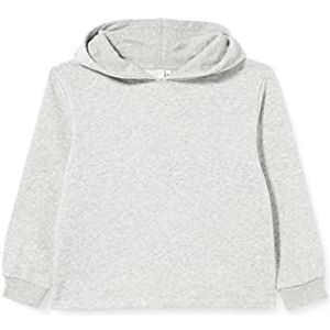 PIECES Lpchilli Hood Ls Sweat Tw Noos Bc capuchontrui voor dames, lichtgrijs gem., 116