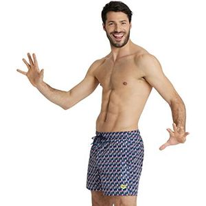 Arena Strandshorts voor heren, all-over strandshorts voor heren, verpakking van 1 stuks