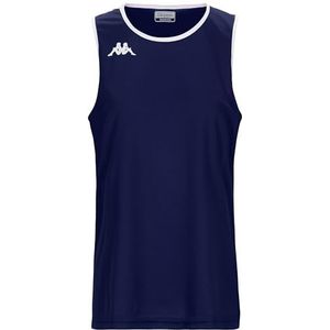 Kappa Kappa4basket Danco Blue Marine-White basketbaluitrusting, uniseks, volwassenen