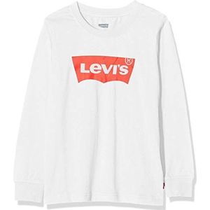 Levi's - Lvb-l/S Batwing Tee - Top - Wit - Lange Mouwen