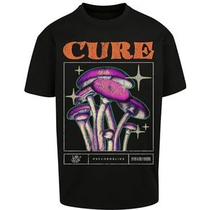 Mister Tee Cure Oversize T-shirt voor heren, zwart, XXL