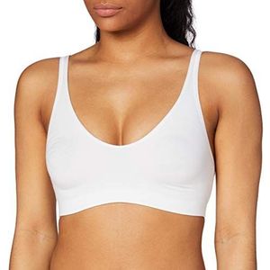Palmers Dames Top Natural Beauty Bustier, wit (offwhite 141), S