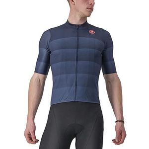 CASTELLI Levelli Jersey T-shirt voor heren, Belgian Blue, L