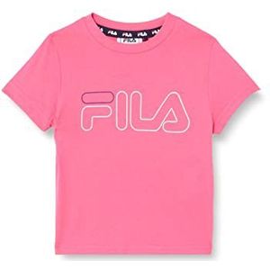 FILA Saarlouis T-shirt voor kinderen, uniseks, Fandango pink., 158/164 cm
