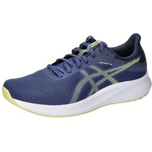 ASICS Patriot 13 Sneakers voor heren, Deep Ocean/Glow Yellow, 49 EU, Deep Ocean Glow Yellow, 49 EU