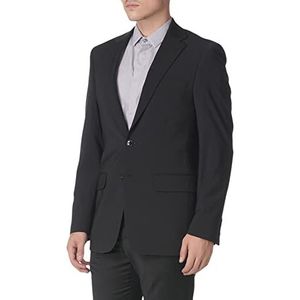 Calvin Klein Slim Fit Suit voor heren scheidt zakelijke jas, Zwart, 60