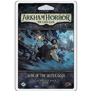 Fantasy Flight Games, Arkham Horror The Card Game: Scenario Pack - 7. War of the Outer Gods, Card Game, Ages 14+, 1 to 4 Players, 60 to 120 Minutes Playing Time