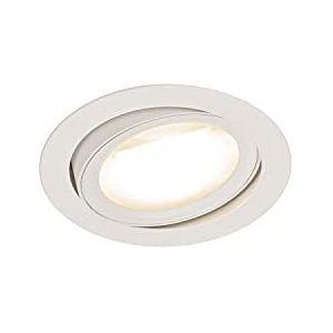 SLV plafondinbouwarmatuur OCULUS DL MOVE/ledspot, schijnwerper, plafondspot, plafondarmatuur, inbouwarmatuur, binnenverlichting / 2000-3000K 11 W 36-780 lm wit dimbaar 100 graden