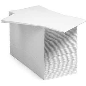 BloominGoods Linnengevoel gastendoeken | Wegwerp-doekachtig vloeipapier | Zachte en absorberende servetten voor keuken, badkamer, feest, bruiloft, diner of evenement - 200 stuks